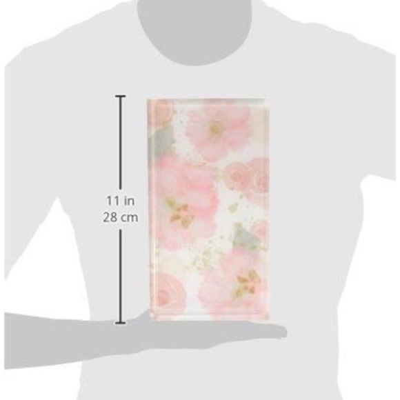 Acrylic Catch all Jewelry Tray Floral Design NEW - Picture 2 of 6